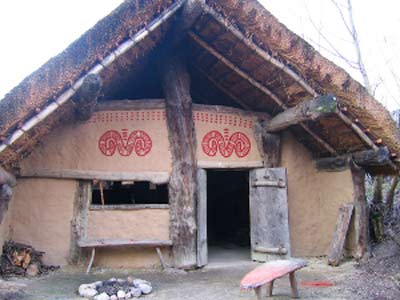 Reconstructed Linearbandkeramik long house