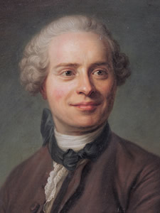 Retrato Jean le Rond d'Alembert