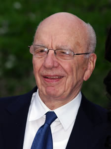 Retrato Keith Rupert Murdoch