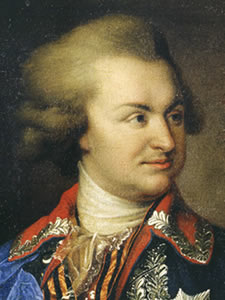 Retrato Grigori Aleksandrovitch Potiomkine