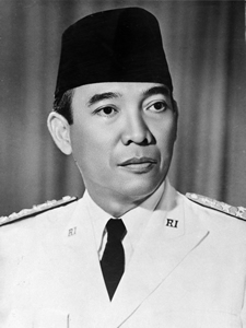 Imagem Kusno Sosrodihardjo,mais conhecido como Sukarno - By Onbekend/Anonymous - KITLV 2691, Public Domain, https://commons.wikimedia.org/w/index.php?curid=9780791