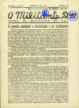 capa O Militante